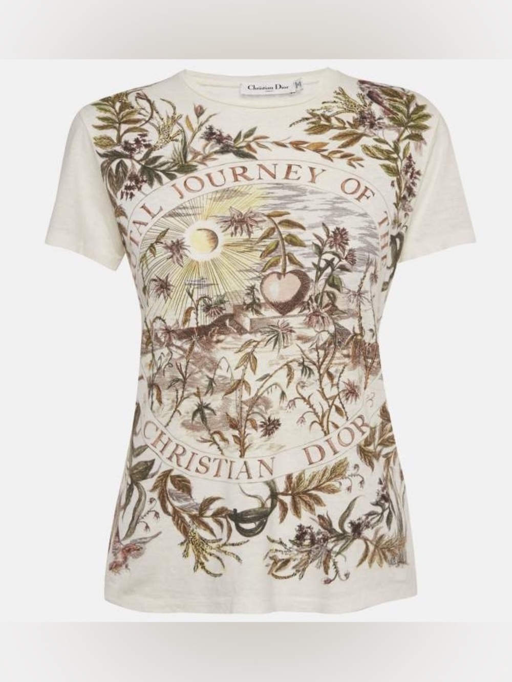 ✨ NEW CHRISTIAN DIOR the brutal journey of the heart tshirt